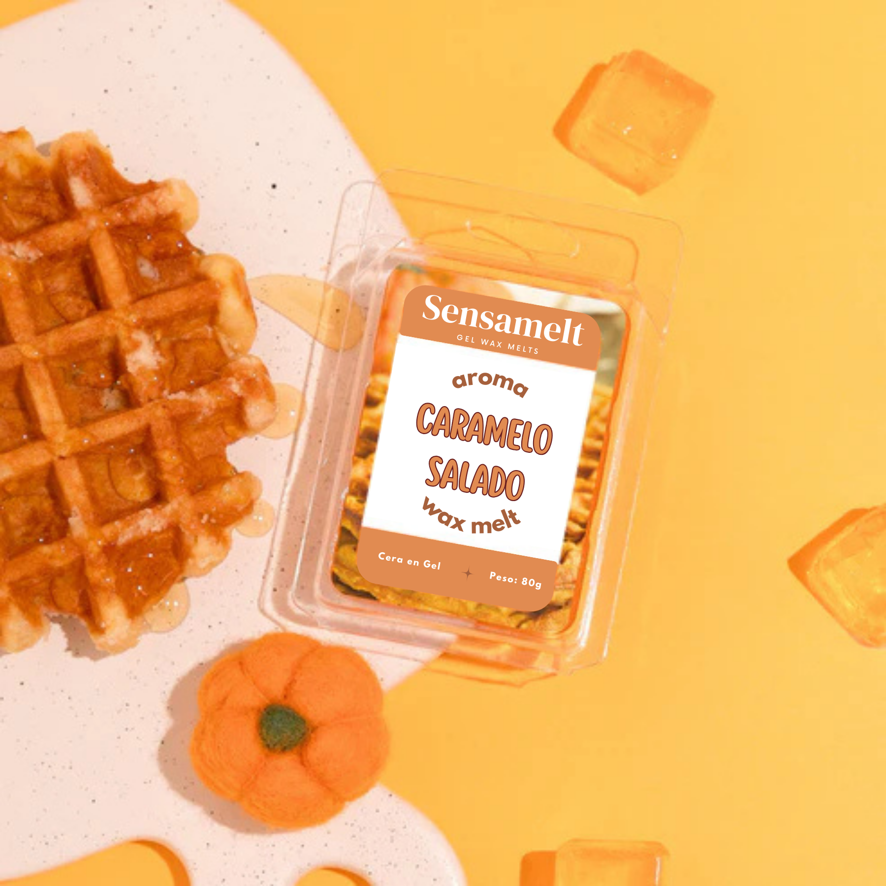 Wax Melts de gel - Caramelo Salado 🍯