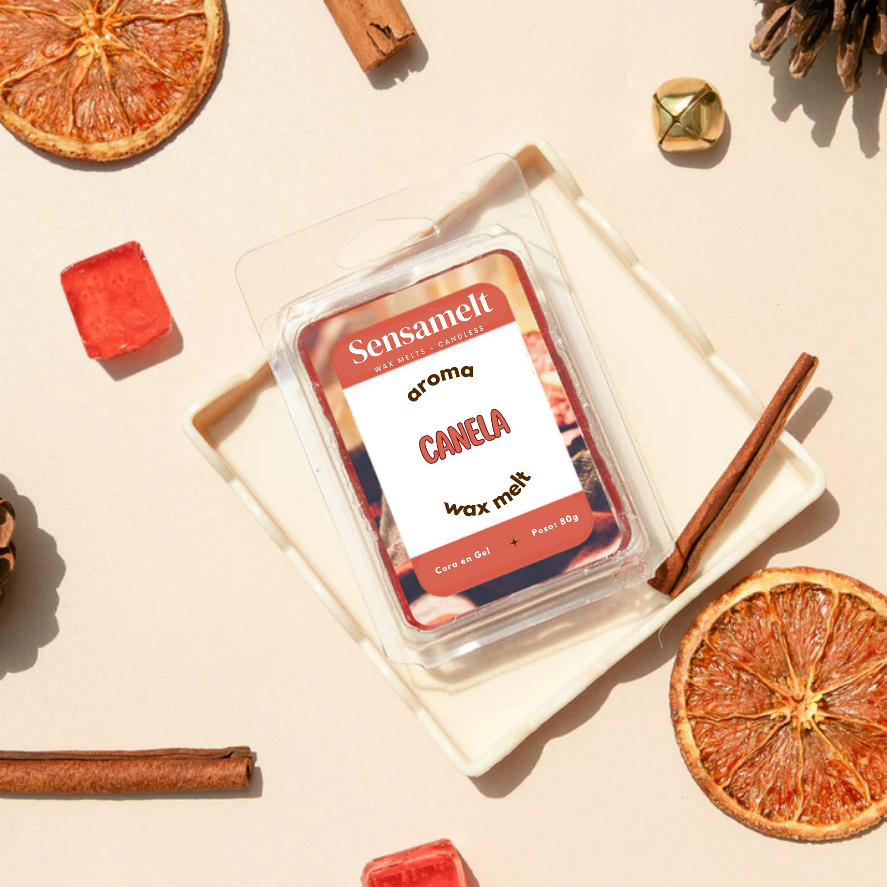 Wax Melts de gel - CANELA