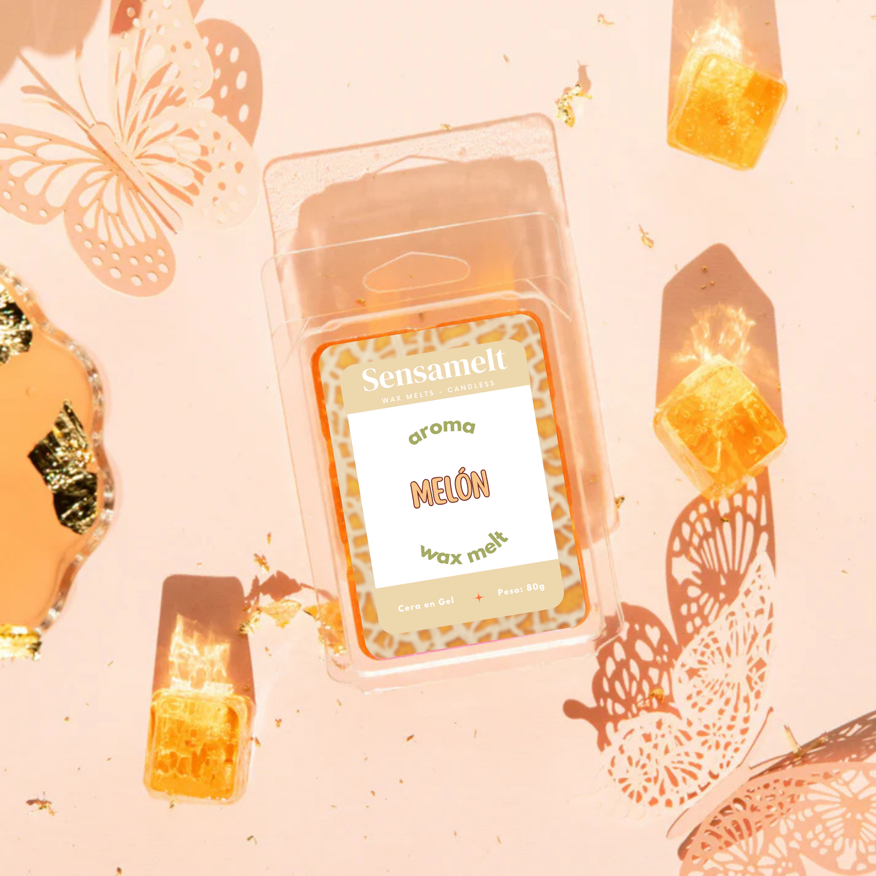 Wax Melts de gel - MELÓN