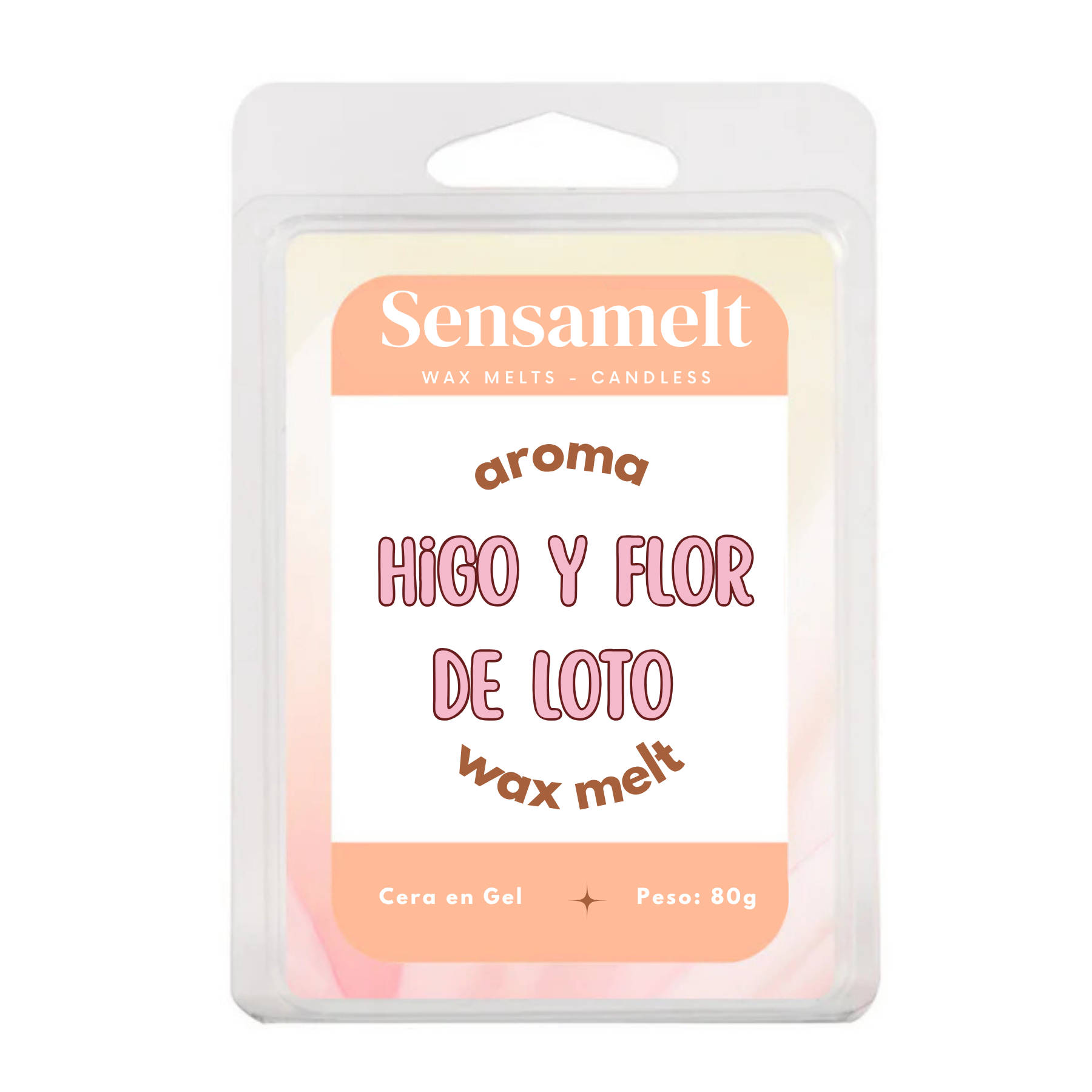Wax Melts de gel - HIGO Y FLOR DE LOTO