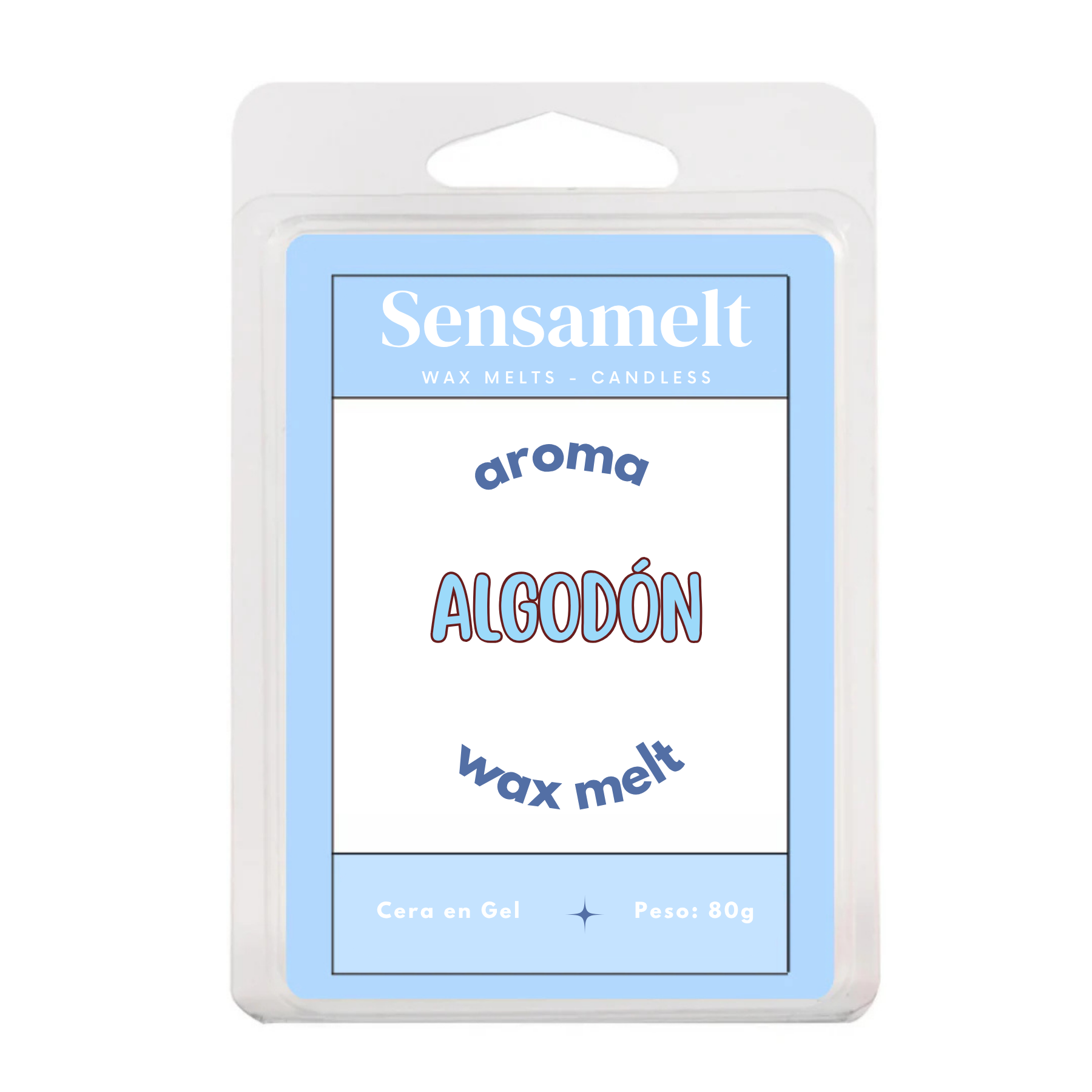 Wax Melts de gel - ALGODÓN
