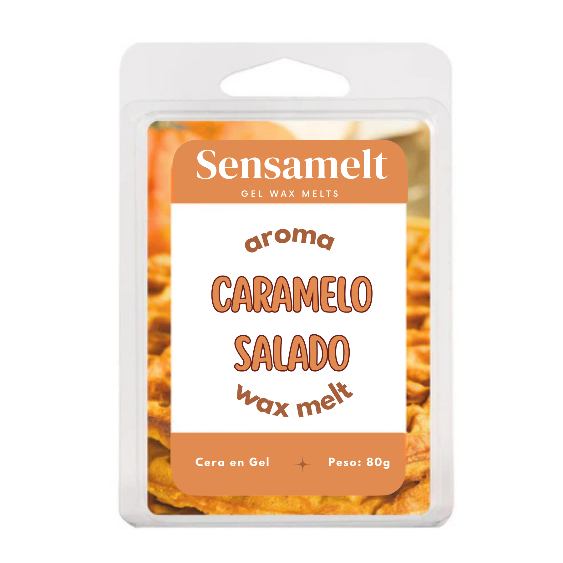 Wax Melts de gel - Caramelo Salado 🍯