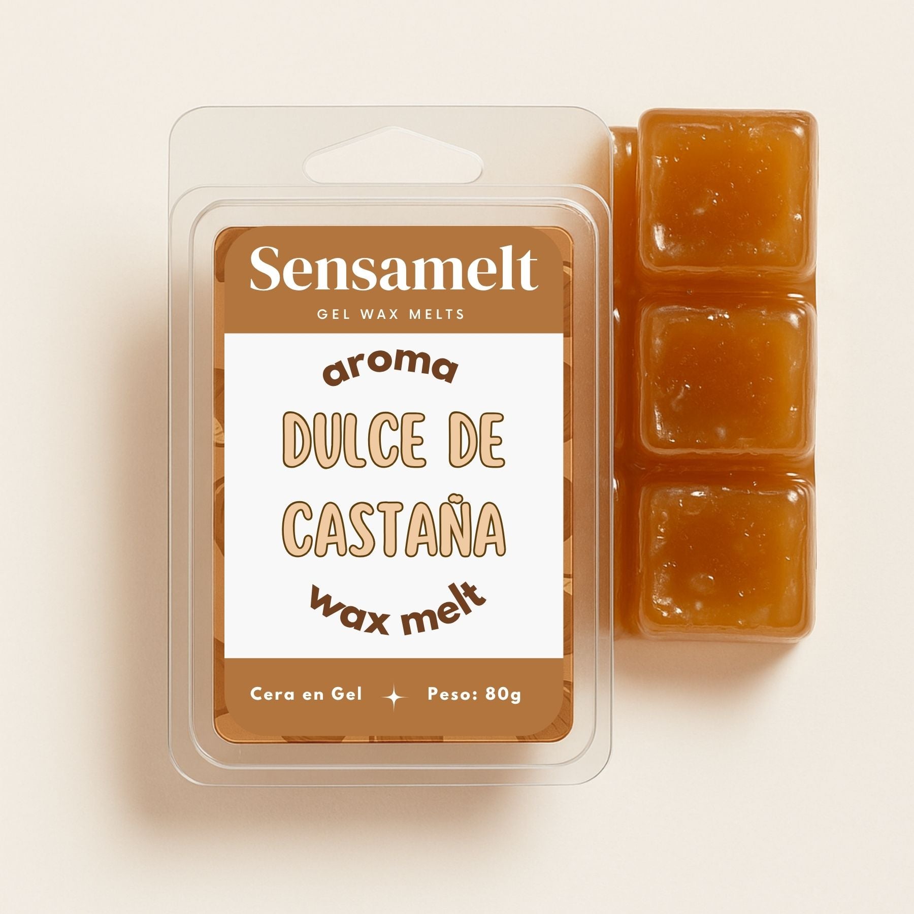Wax Melts de gel - Dulce de Castaña