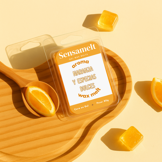 Naranja y Especias dulces - Gel wax melt