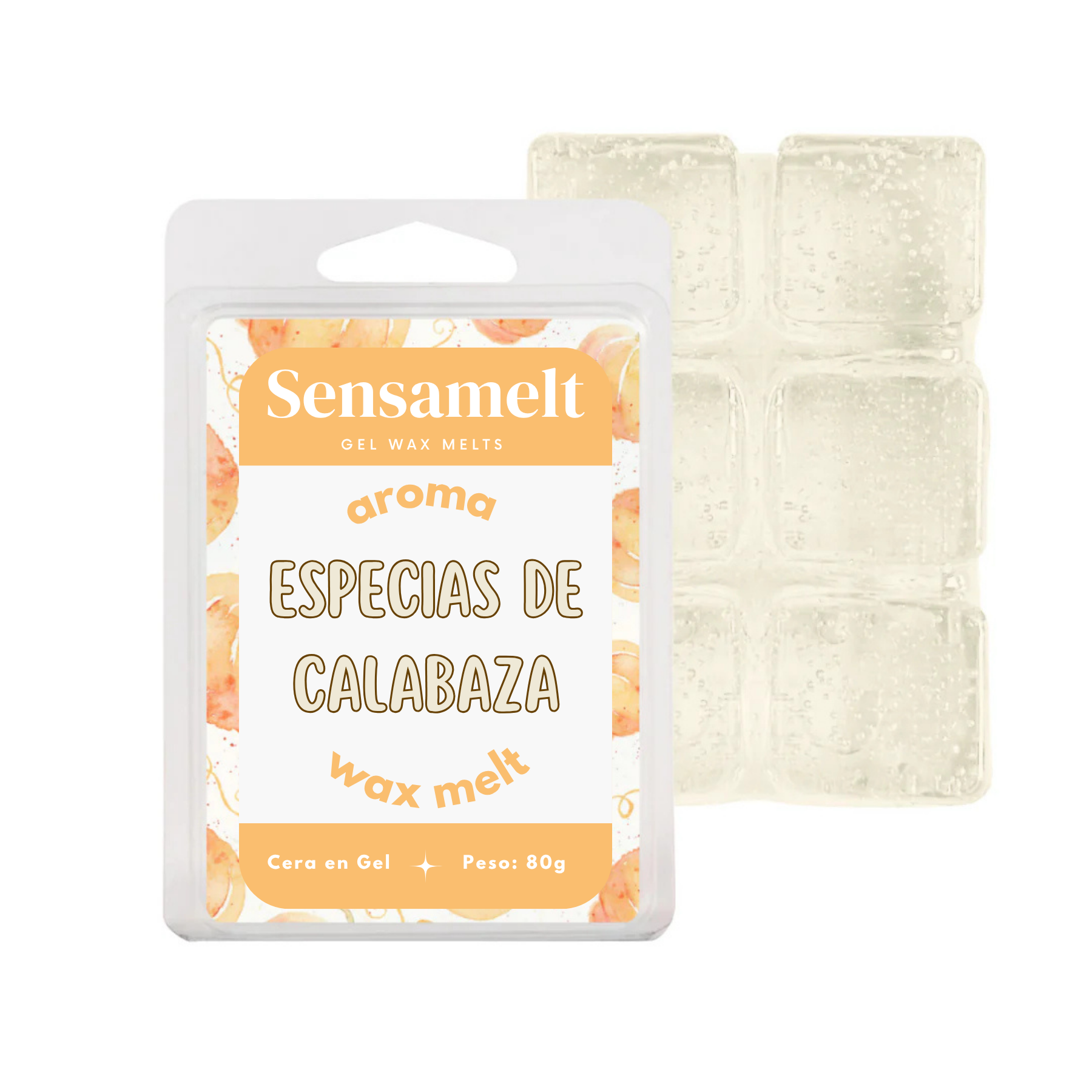 Wax Melts de gel - Especias de Calabaza
