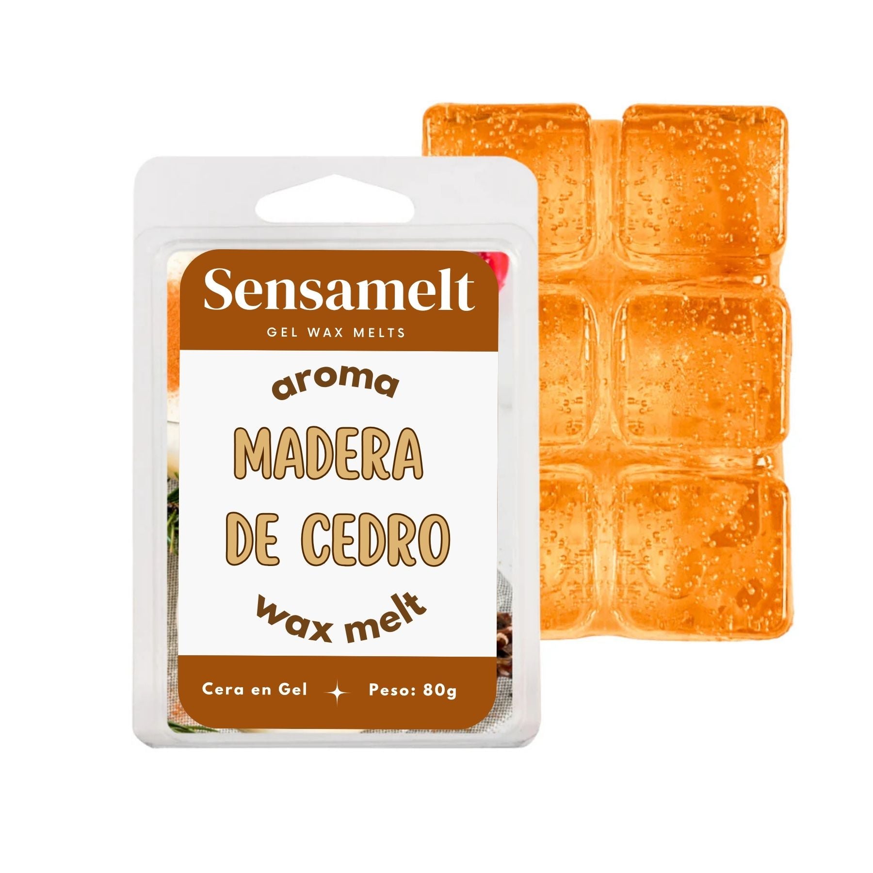 Wax Melts de gel - Madera de Cedro