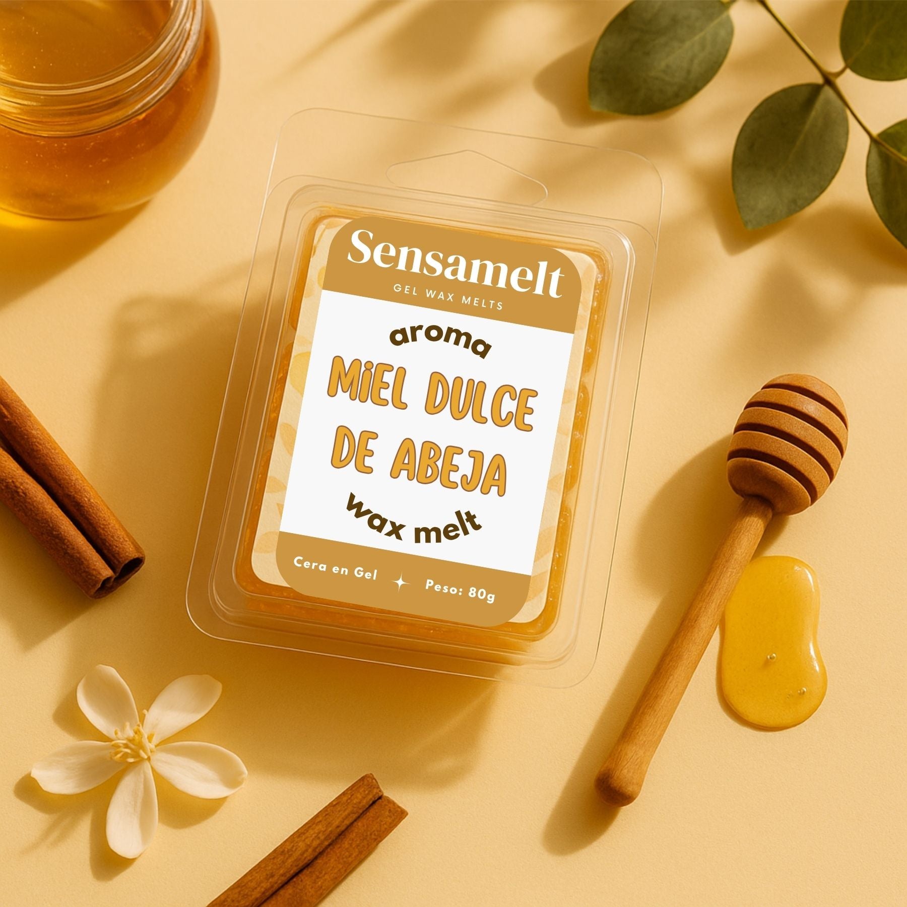 Wax Melts de gel - Miel Dulce