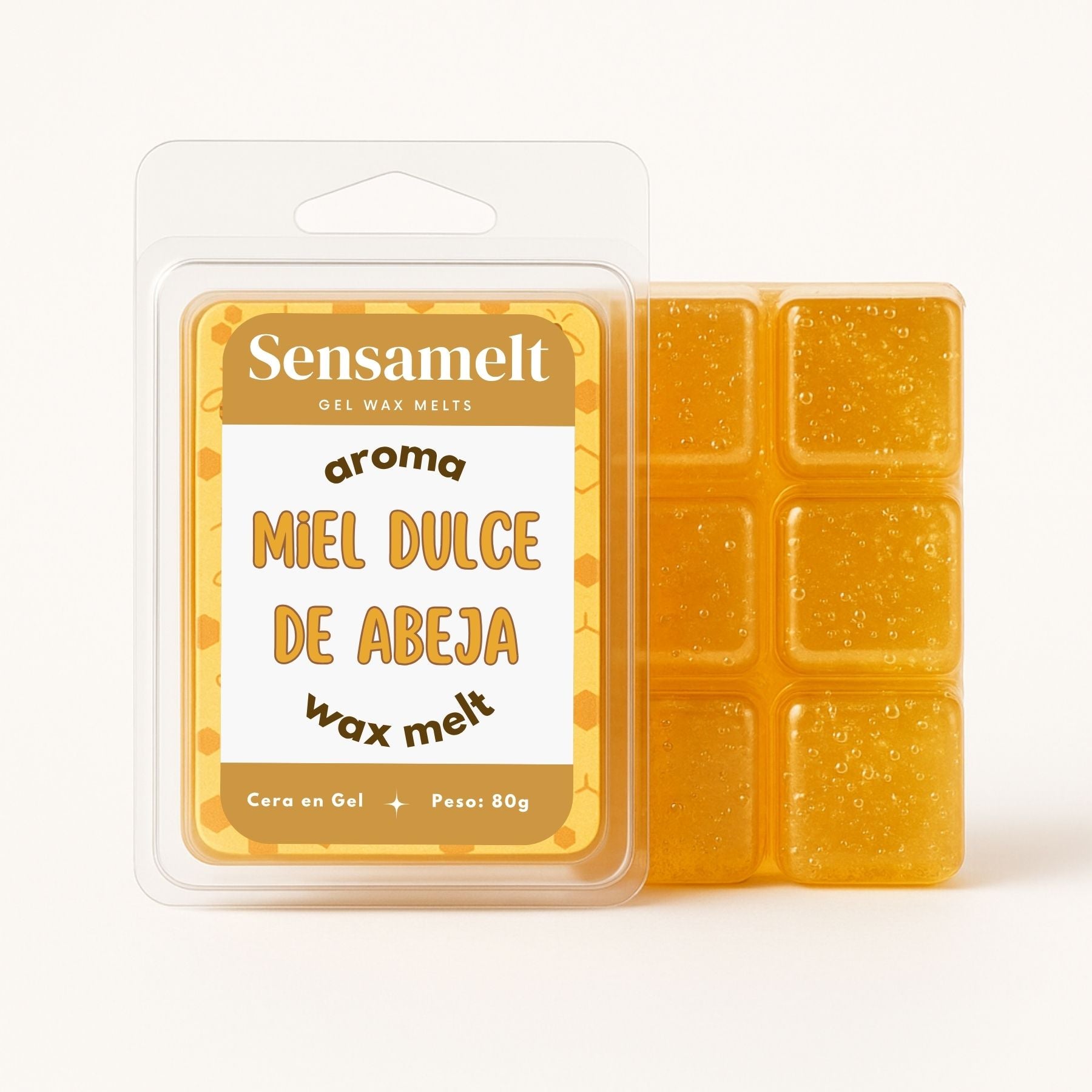 Wax Melts de gel - Miel Dulce