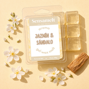 Jazmín & Sándalo – Wax Melt de Gel