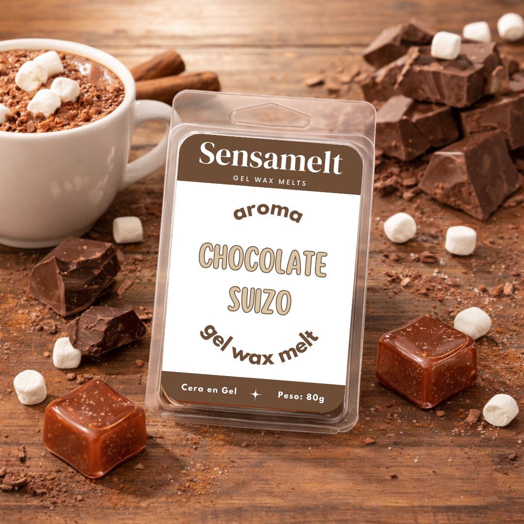 Wax Melts de gel - Chocolate Suizo