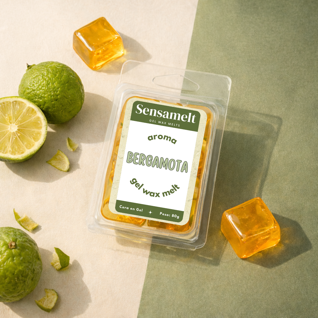 Wax Melts de gel - Bergamota