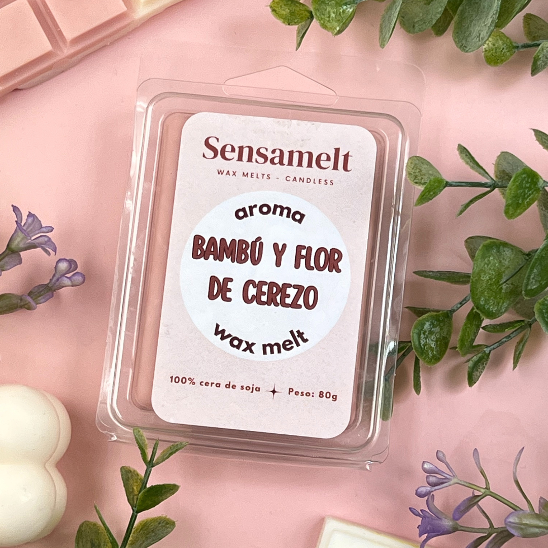 FLOR DE BAMBÚ & CEREZA - Wax melts