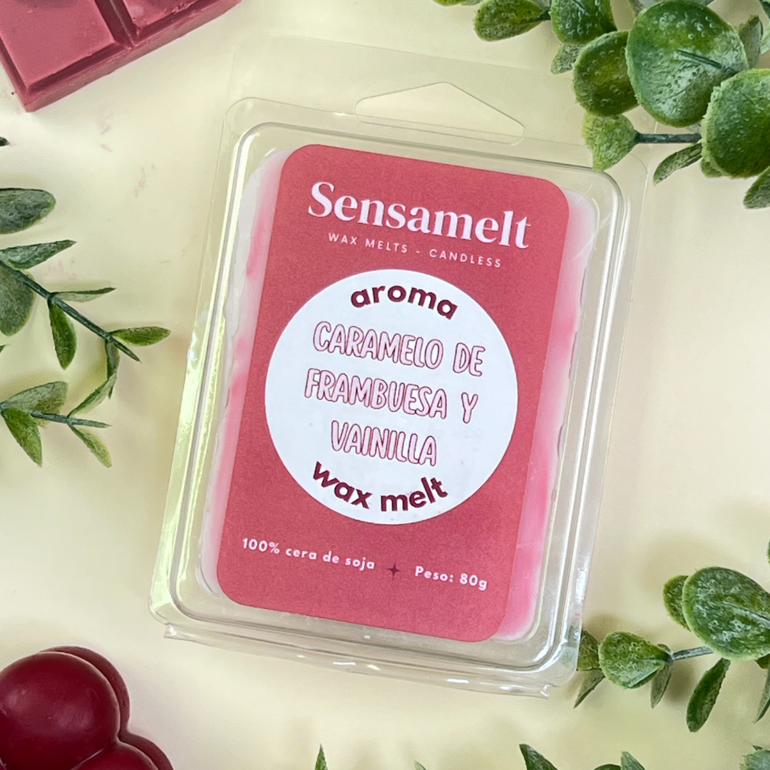 Caramelo de Frambuesa & Vainilla - Wax melts
