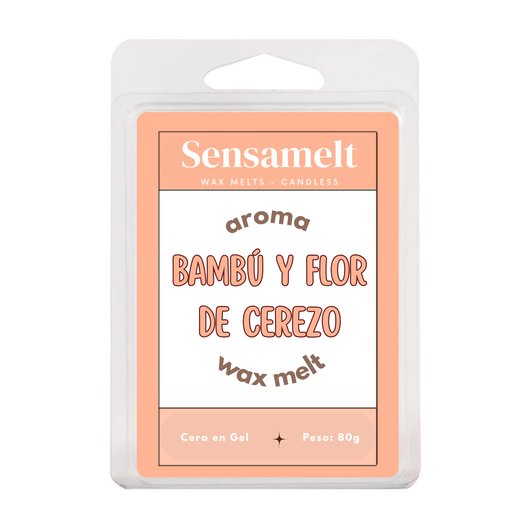BAMBÚ Y FLOR DE CEREZO - Gel wax melt