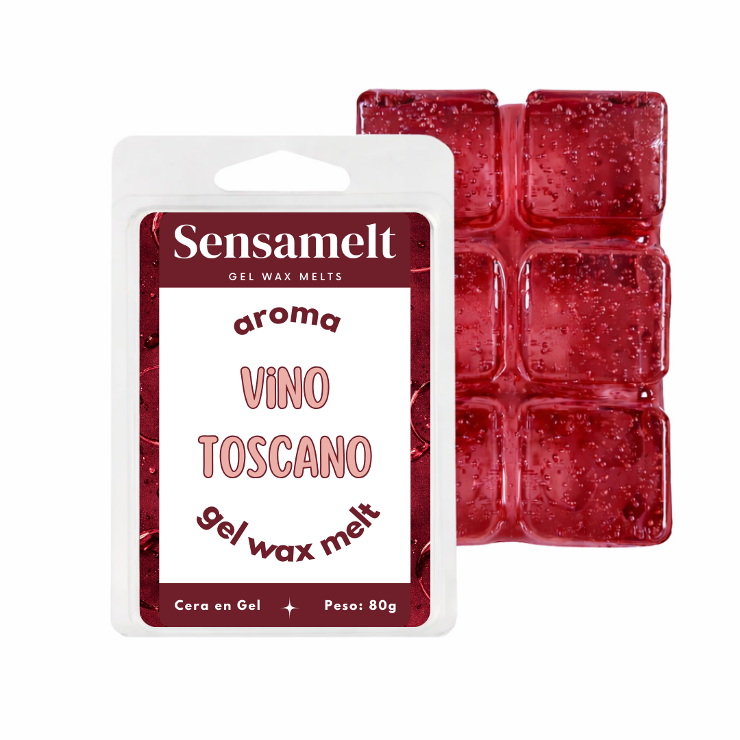 Wax Melts de gel - Vino Toscano