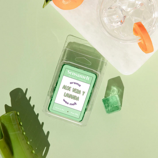ALOE VERA Y LAVANDA - Gel wax melt