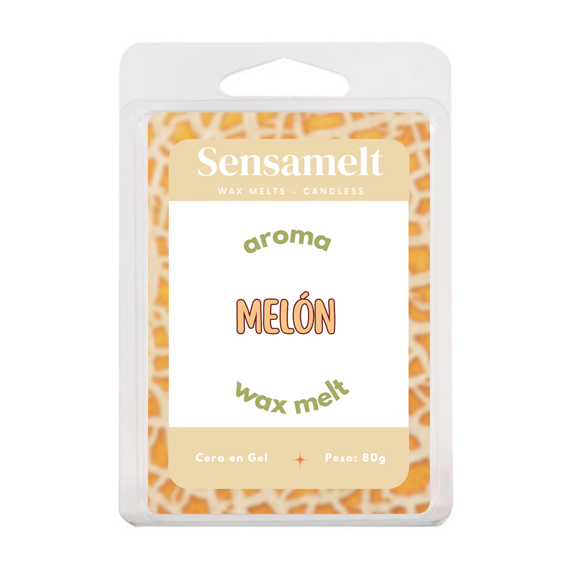 Wax Melts de gel - MELÓN