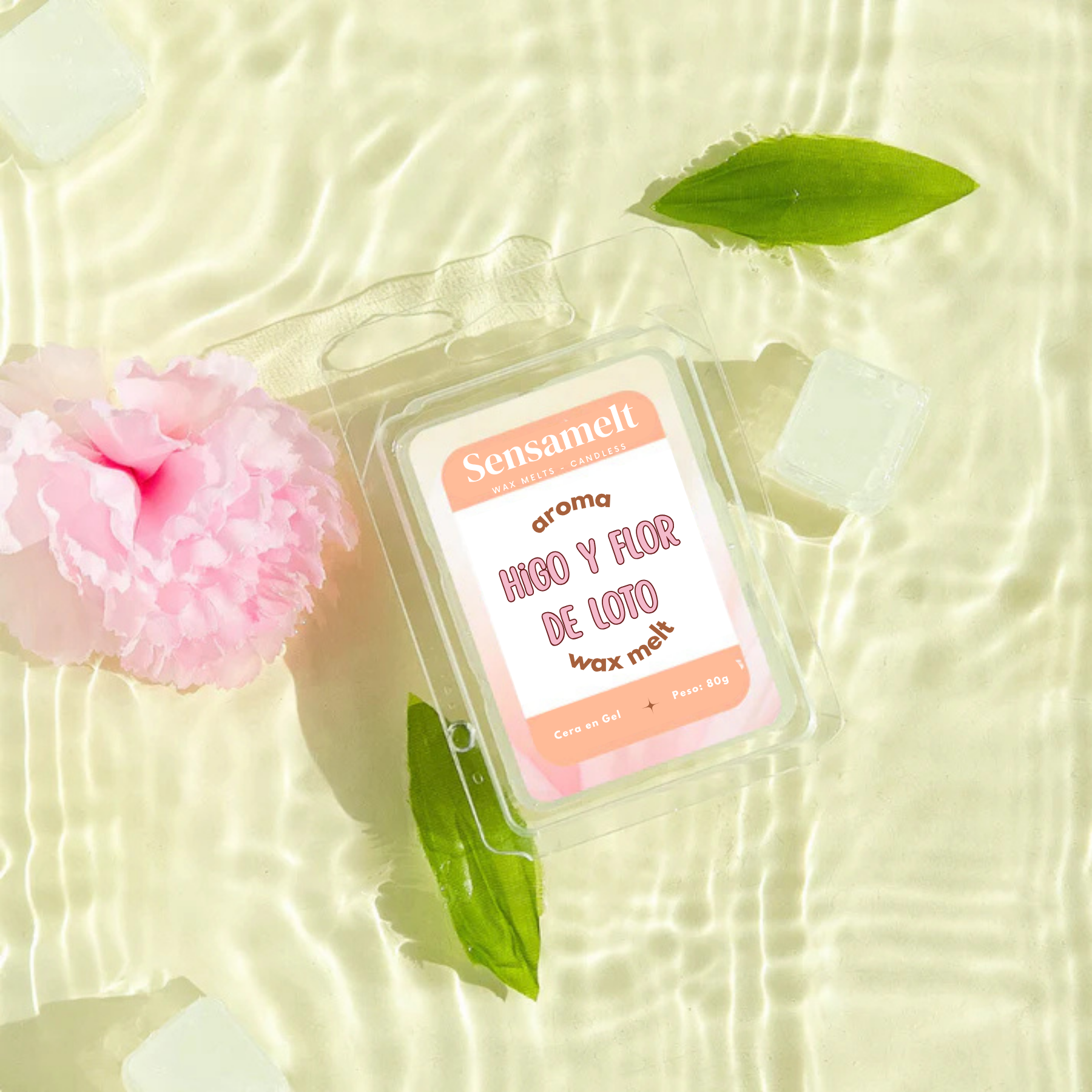 HIGO Y FLOR DE LOTO - Gel wax melt