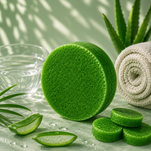 Aloe Vera (Limpia y Calma) — Esponja de Jabón