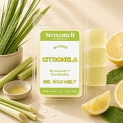 Citronela – Wax Melt de Gel