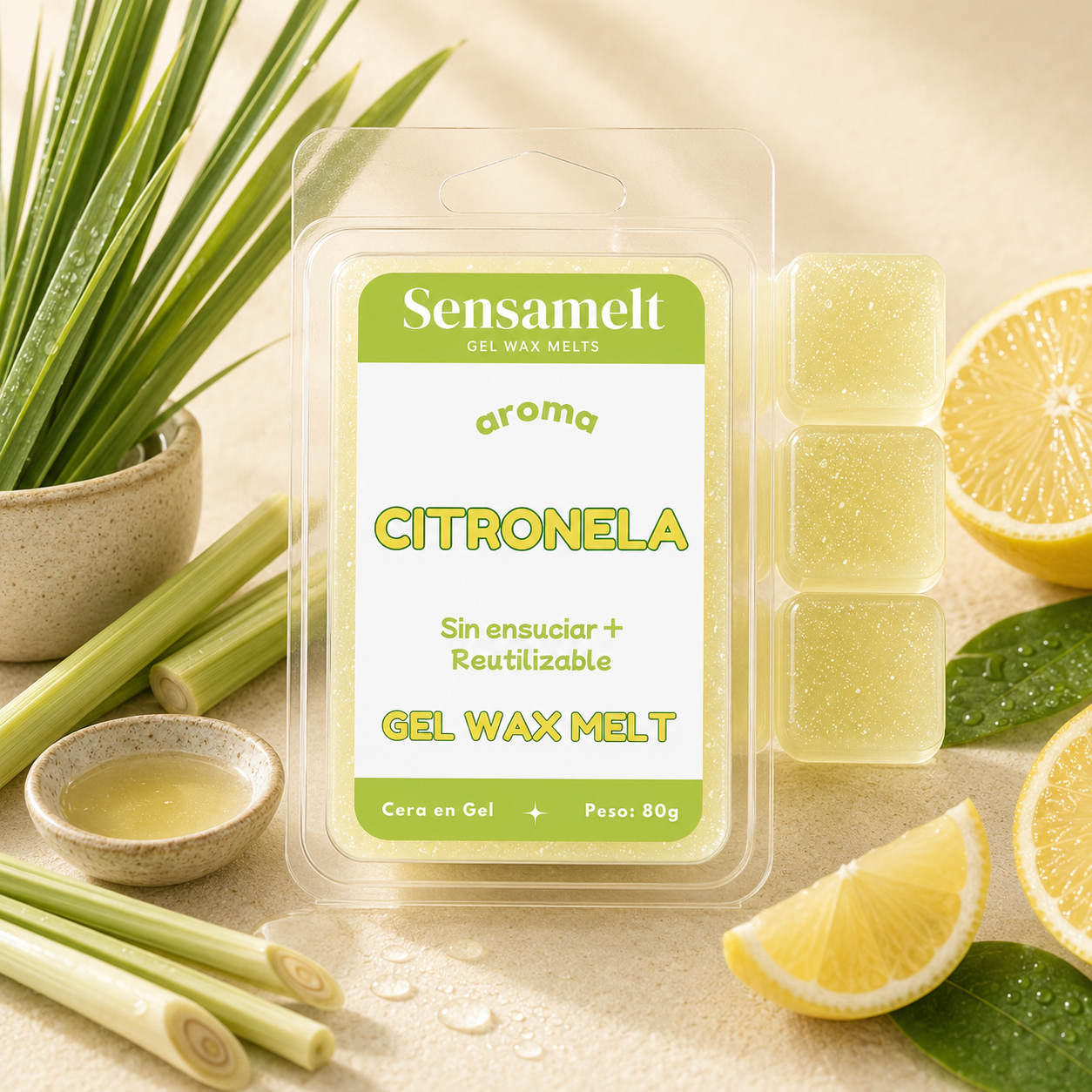 Citronela – Gel wax melt