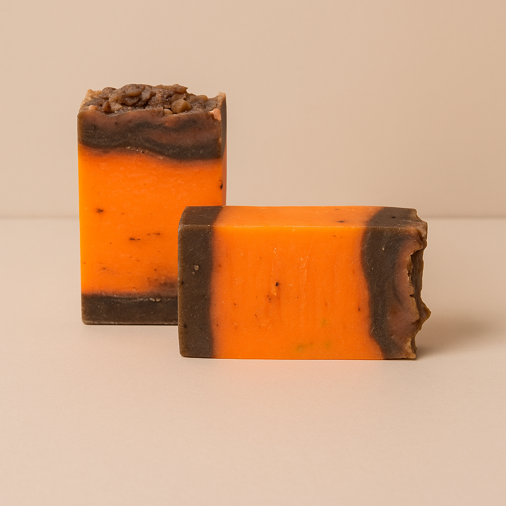 Jabón artesanal de Canela y Naranja (Energizante)
