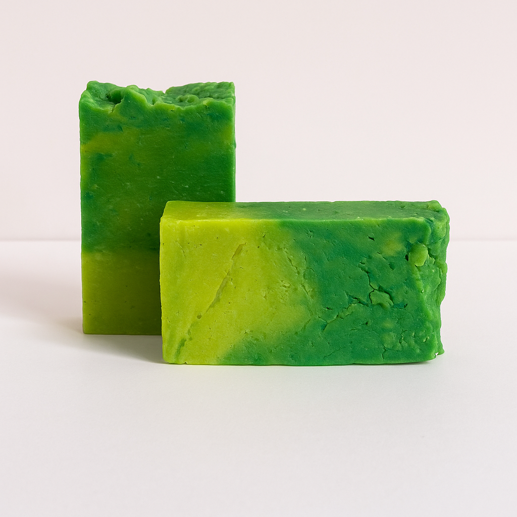 Jabón artesanal de Aloe Vera (Hidratación suave)