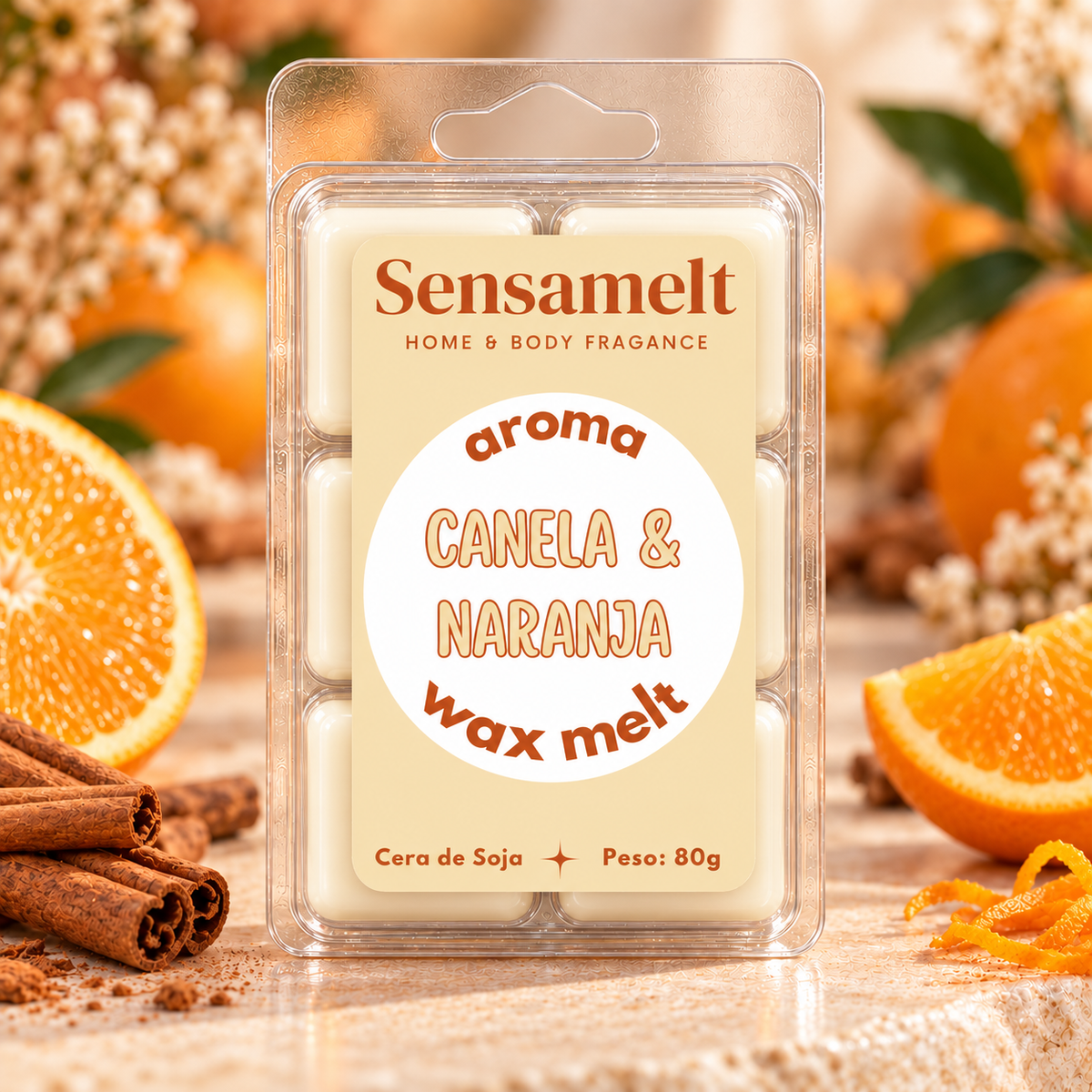 Canela y Naranja - Wax melts