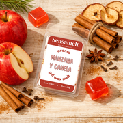 Wax Melts de gel - Manzana y Canela