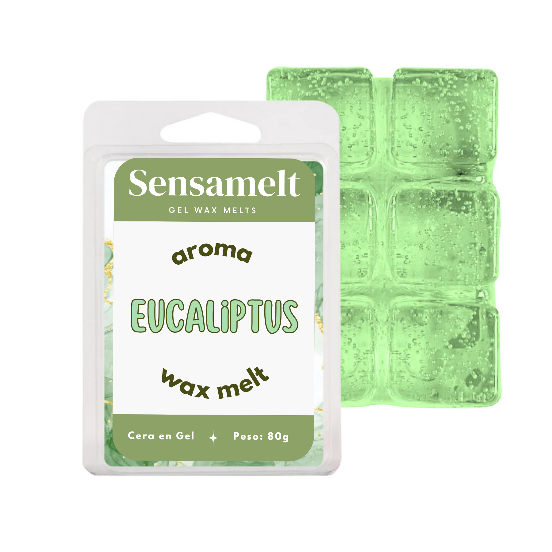 Wax Melts de gel - Eucaliptus