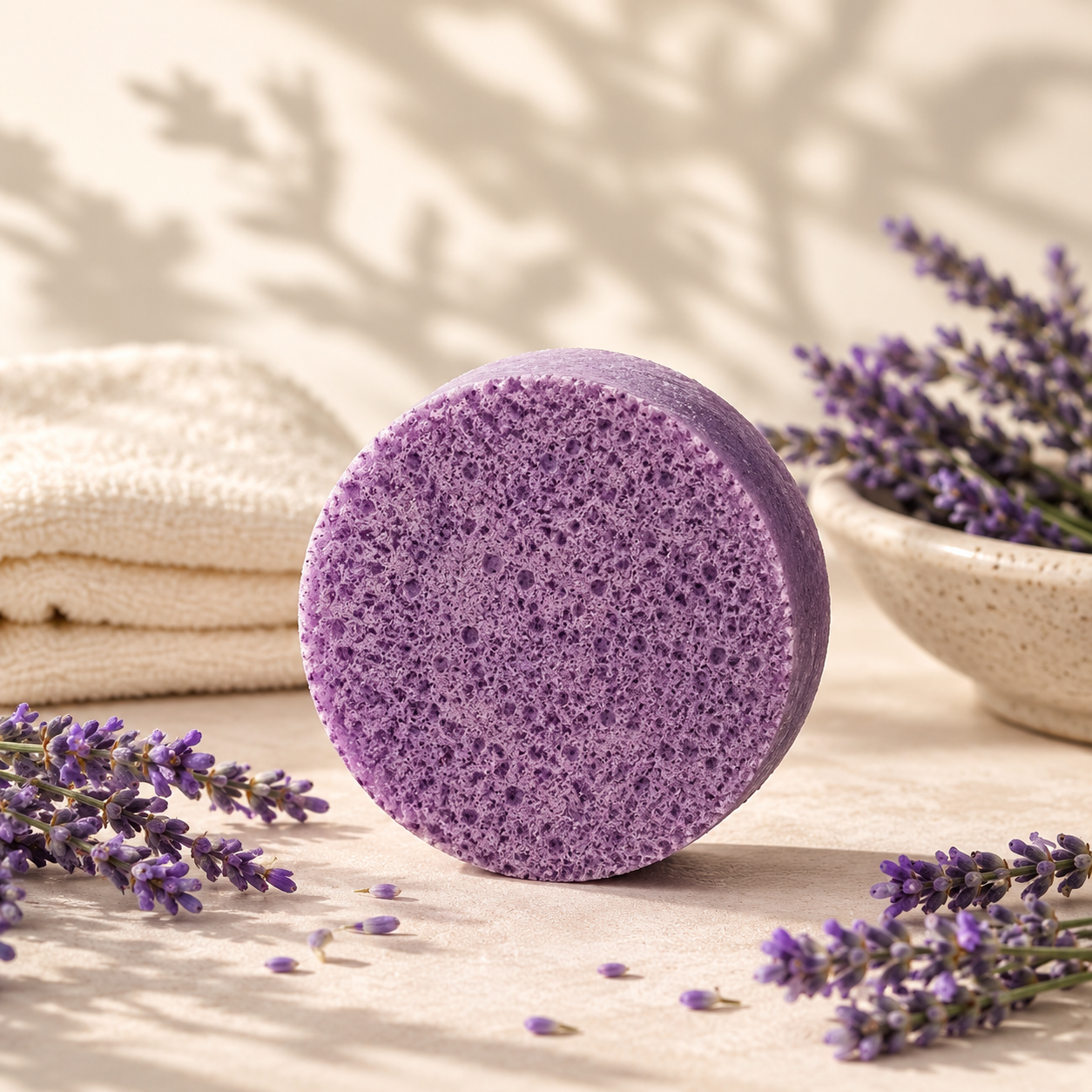 Lavanda (Limpia y Relaja) - Esponja de Jabón