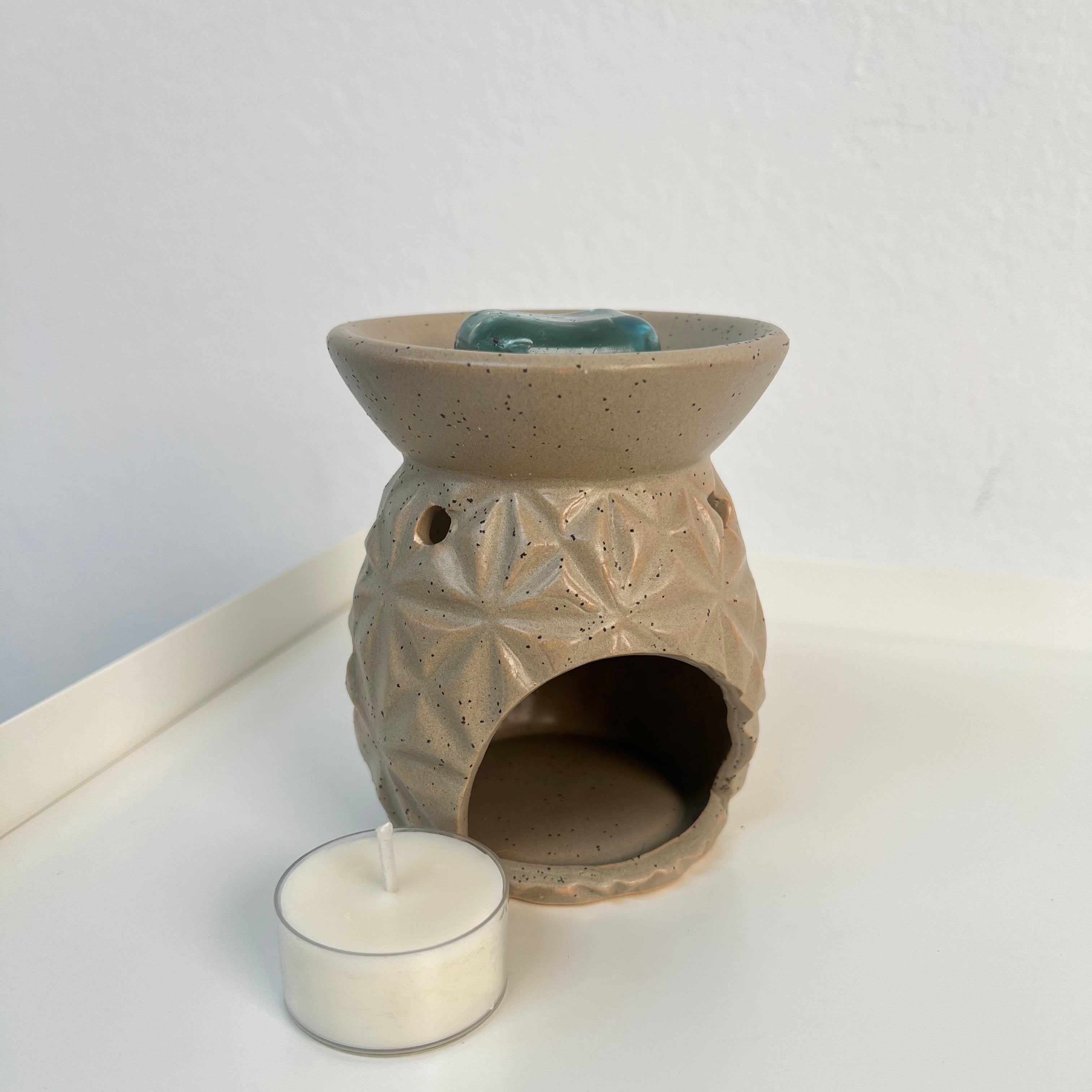 Quemador “Piña” – Diseño natural con textura en relieve