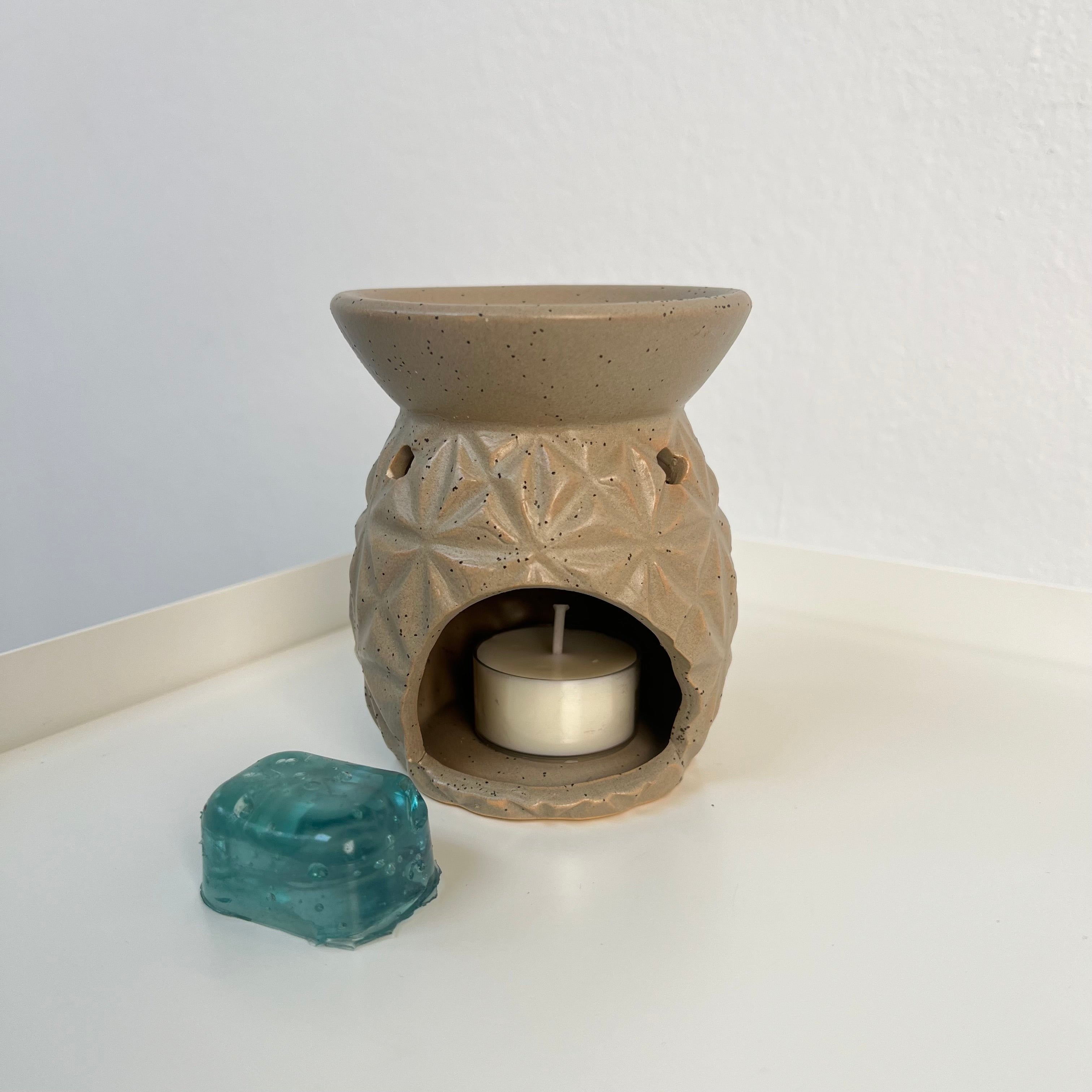 Quemador “Piña” – Diseño natural con textura en relieve
