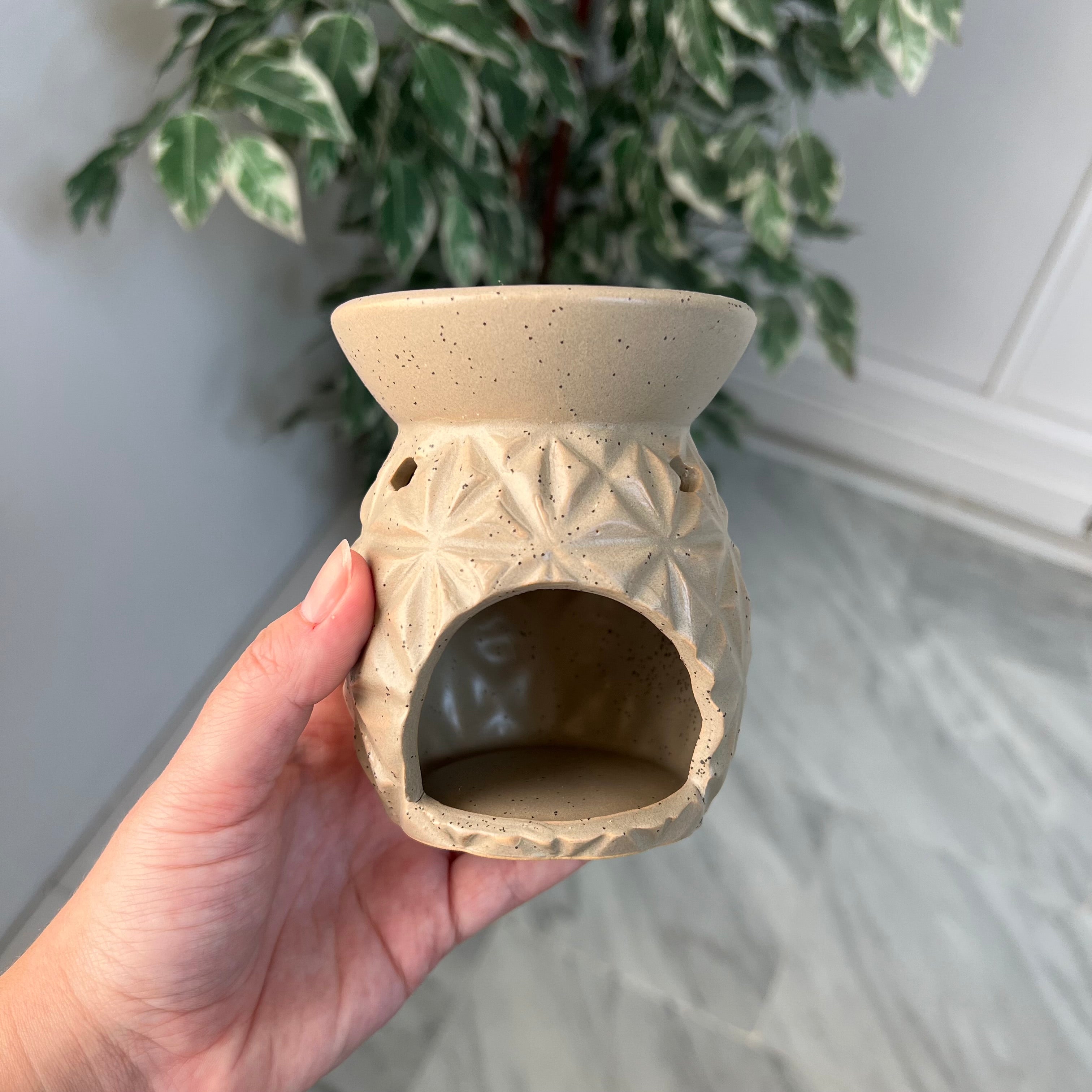 Quemador “Piña” – Diseño natural con textura en relieve
