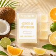 Coco y cítricos – Wax Melt de Gel
